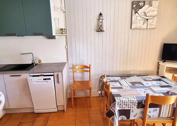 T2 Climatise Avec Piscine Et Parking A 20m De La Mer, Pour 5 Pers - Fr-1-607-100 *