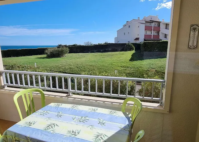 T2 Climatise Avec Piscine Et Parking A 20m De La Mer, Pour 5 Pers - Fr-1-607-100 Apartment Agde