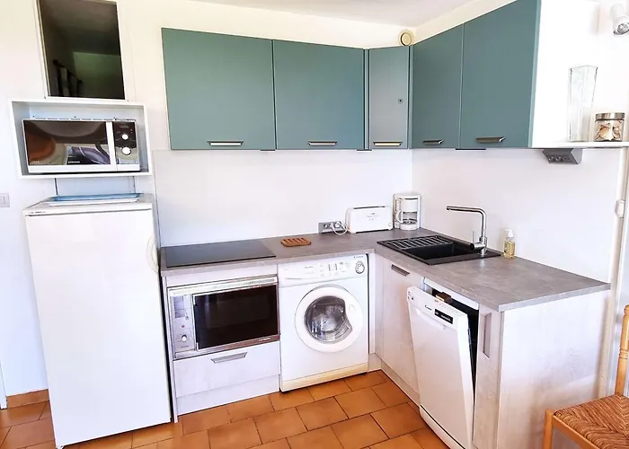 Apartment T2 Climatise Avec Piscine Et Parking A 20m De La Mer, Pour 5 Pers - Fr-1-607-100 *